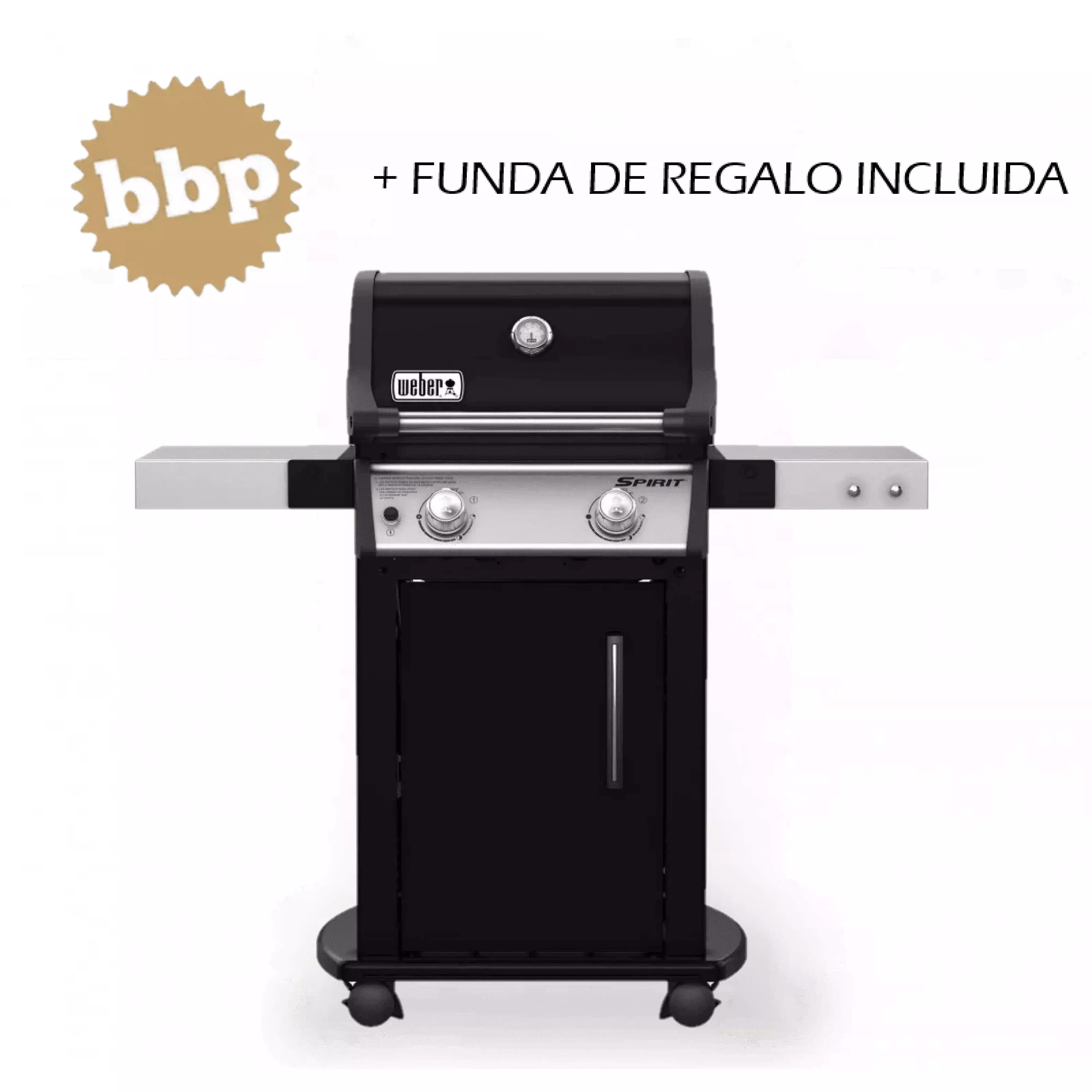 barbacoa weber gas Spirit E-215 negra