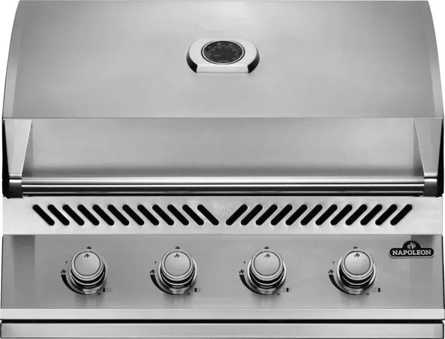 NAPOLEON SERIE 500 32" PARA ENCASTAR CON QUEMADOR TRASERO - INOX