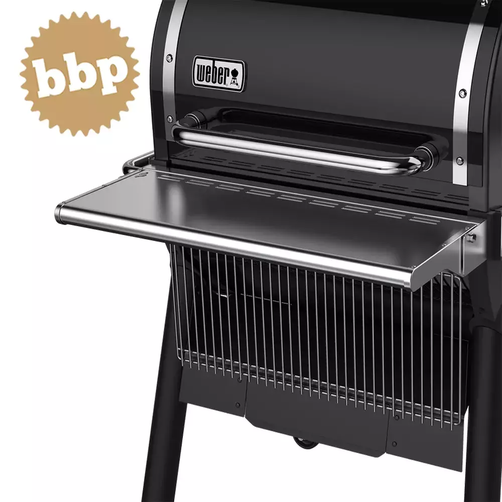 estante barbacoa weber smokefire