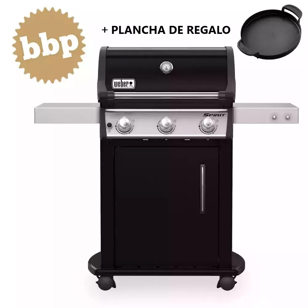 SPIRIT E-315 GBS BARBACOA DE GAS + PLANCHA